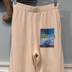 Boys Lie Beige Graphic Joggers